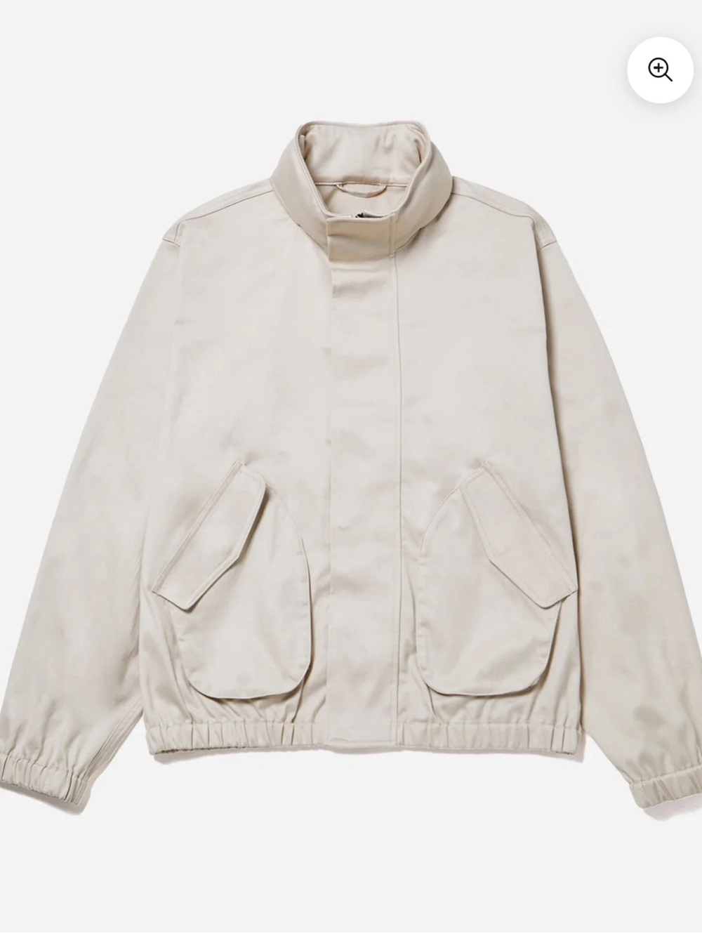BNWT Saturdays NYC Ricciardi Relaxed Trench Style Jacket with Concealed Hood